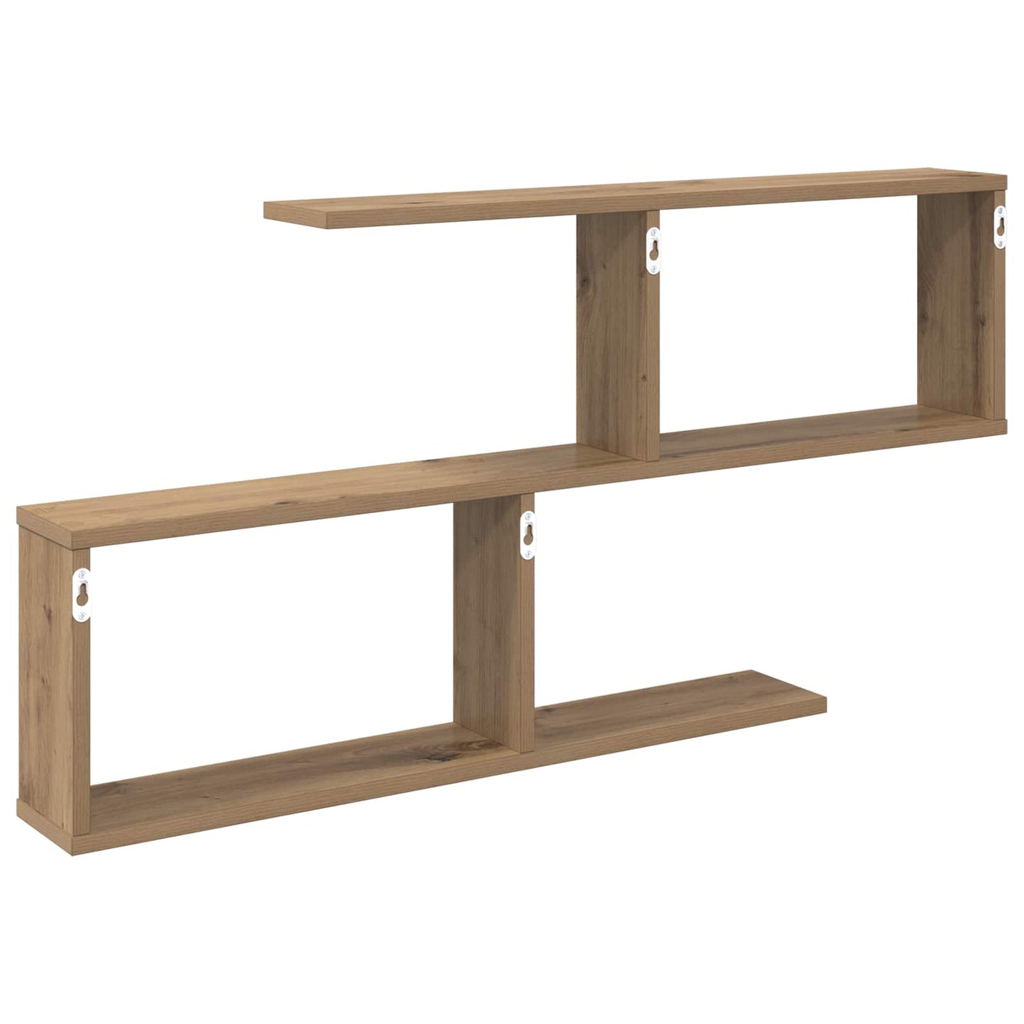 Wall Shelf Artisan Oak 100 x 12 x 50.5 cm Engineered Wood