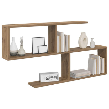 Wall Shelf Artisan Oak 100 x 12 x 50.5 cm Engineered Wood