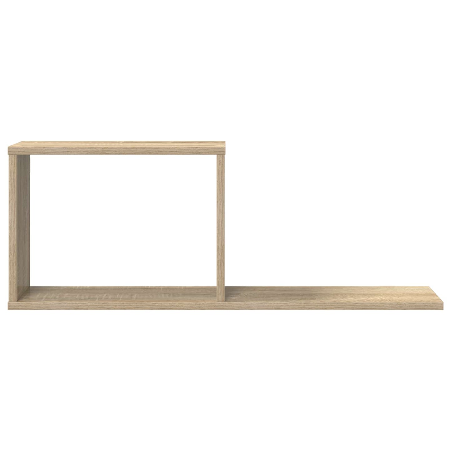 Floating Shelves 2 pcs Sonoma Oak 80 x 15 x 30 cm