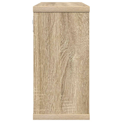 Floating Shelves 2 pcs Sonoma Oak 80 x 15 x 30 cm
