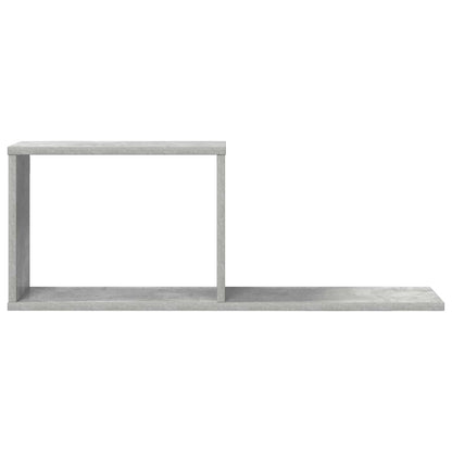 Floating Shelves Concrete Grey 80 x 15 x 30 cm Engineered Wood