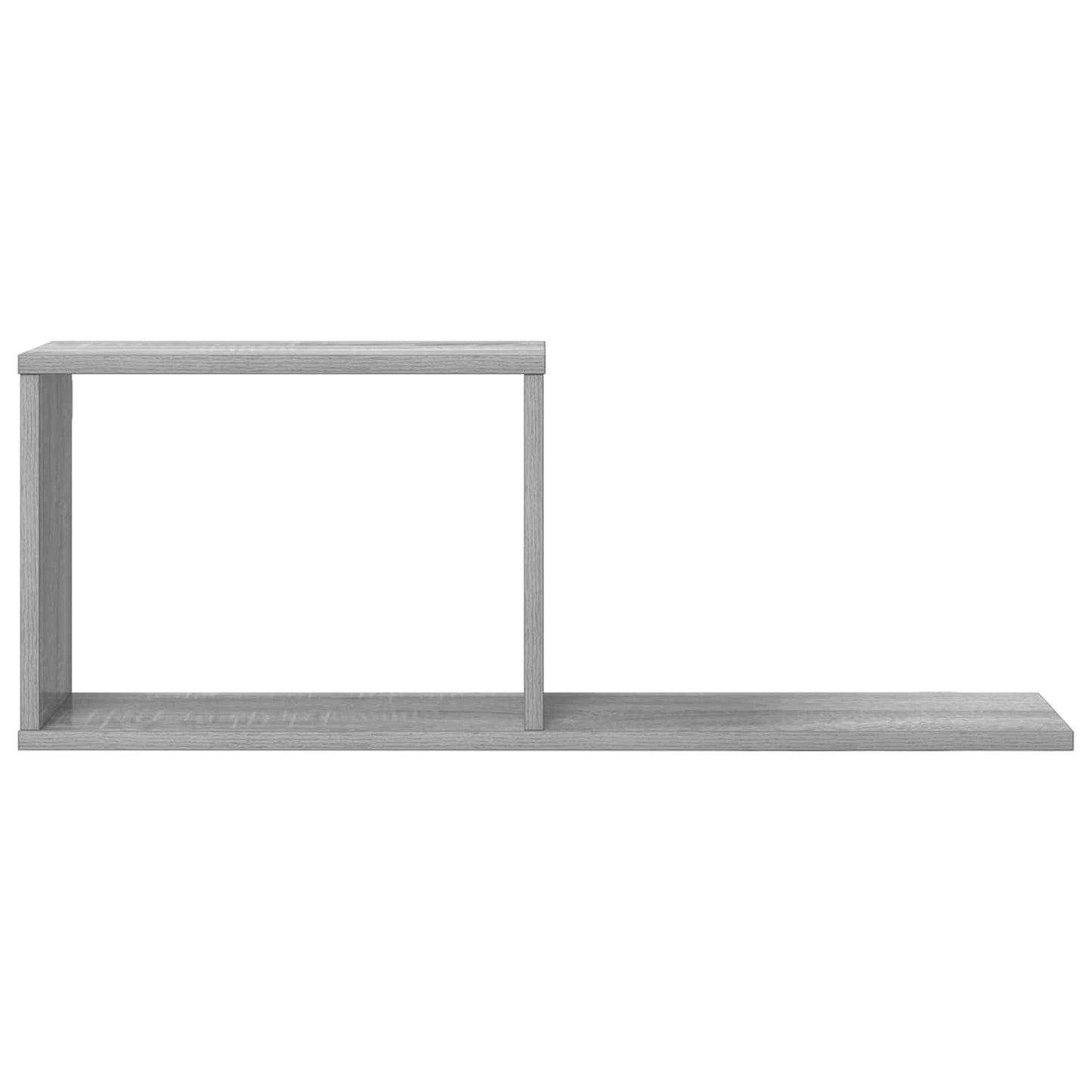 Floating Shelves Grey Sonoma 80 x 15 x 30 cm Engineered Wood