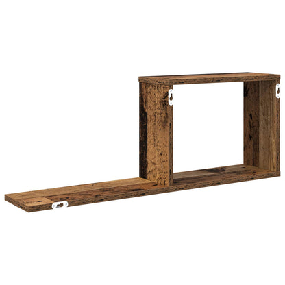 Floating Shelves Old Wood 80 x 15 x 30 cm Engineered Wood
