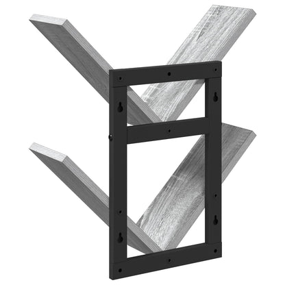 Wall Floating Shelf 2 pcs Grey Sonoma 43 x 15 x 47 cm