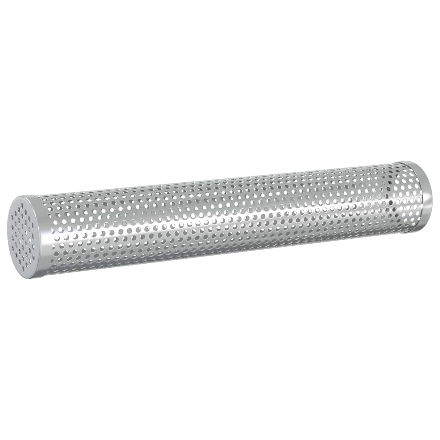 Smoker Tube 2 pcs Ø 5 x 30 cm Stainless Steel 304 Silver