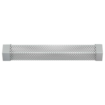 Smoker Tube 2 pcs 5 x 5 x 30 cm Stainless Steel 304 Silver