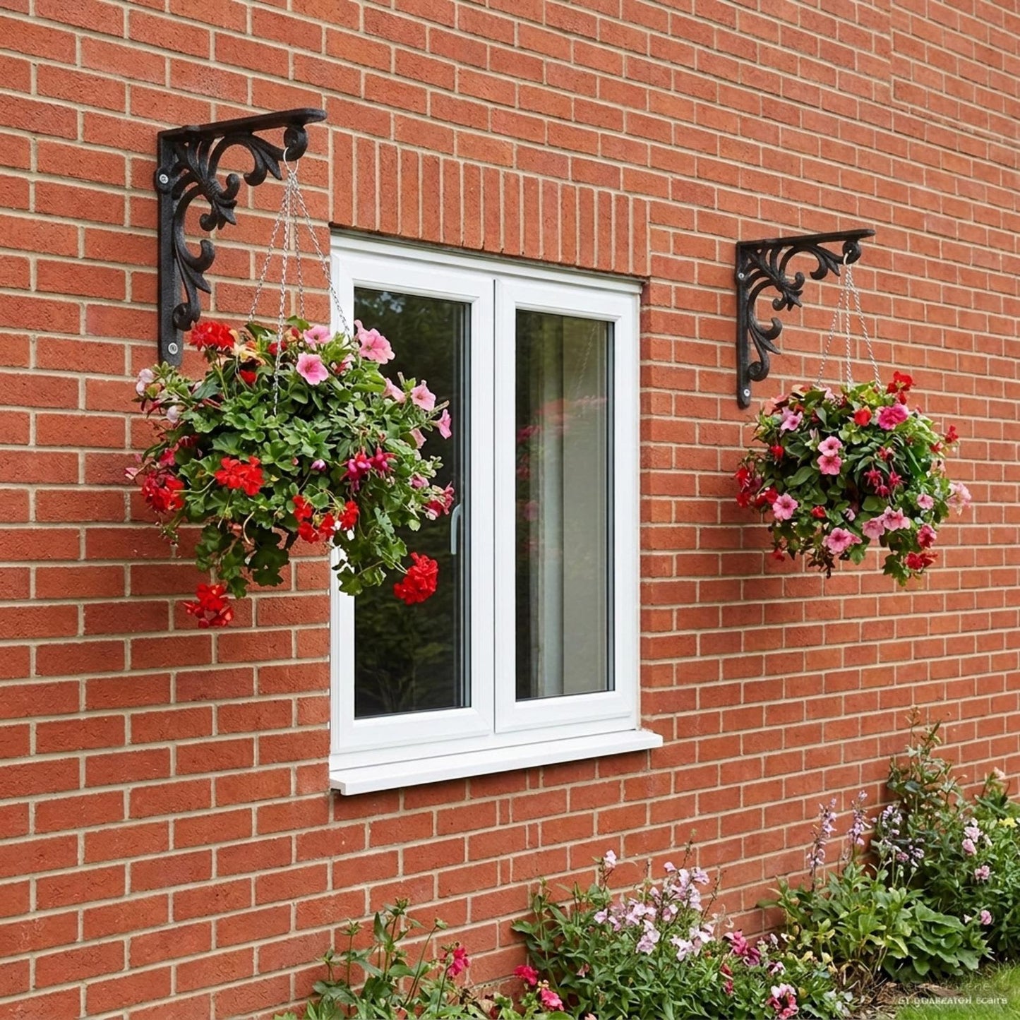 Wall Shelf Brackets 12 pcs Black 10 x 10 x 2.8 cm Steel