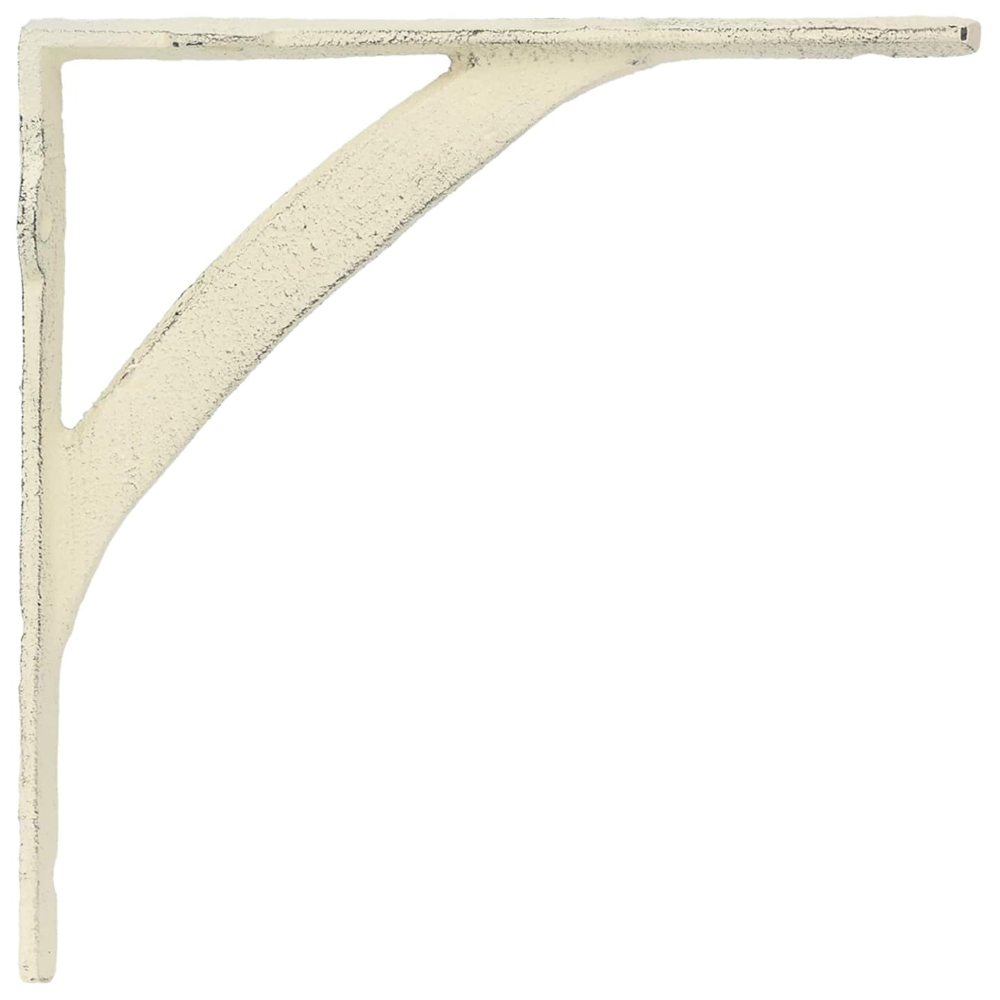 Wall Shelf Brackets 12 pcs Antique White 14.5 x 14.5 x 3.5 cm