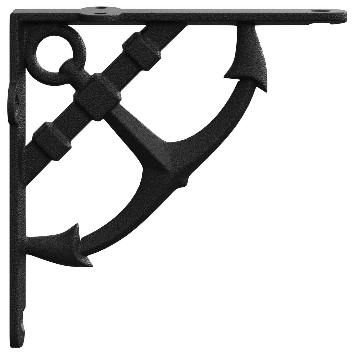 Wall Shelf Brackets 12 pcs Black 21 x 21 x 3.5 cm Steel