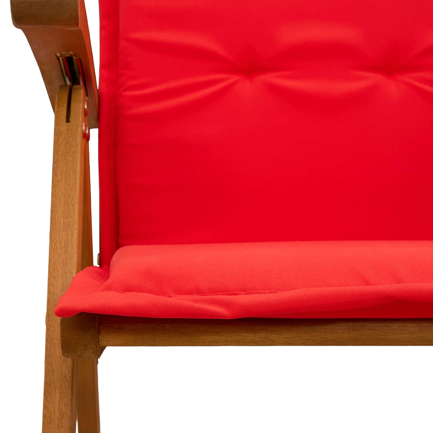 Reclining Garden Chairs 2 pcs Natural Solid Acacia Wood
