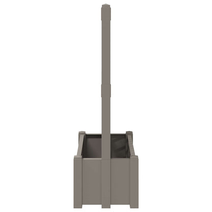 Big Planter with Trellis Grey 99.5 x 43 x 133.5 PP