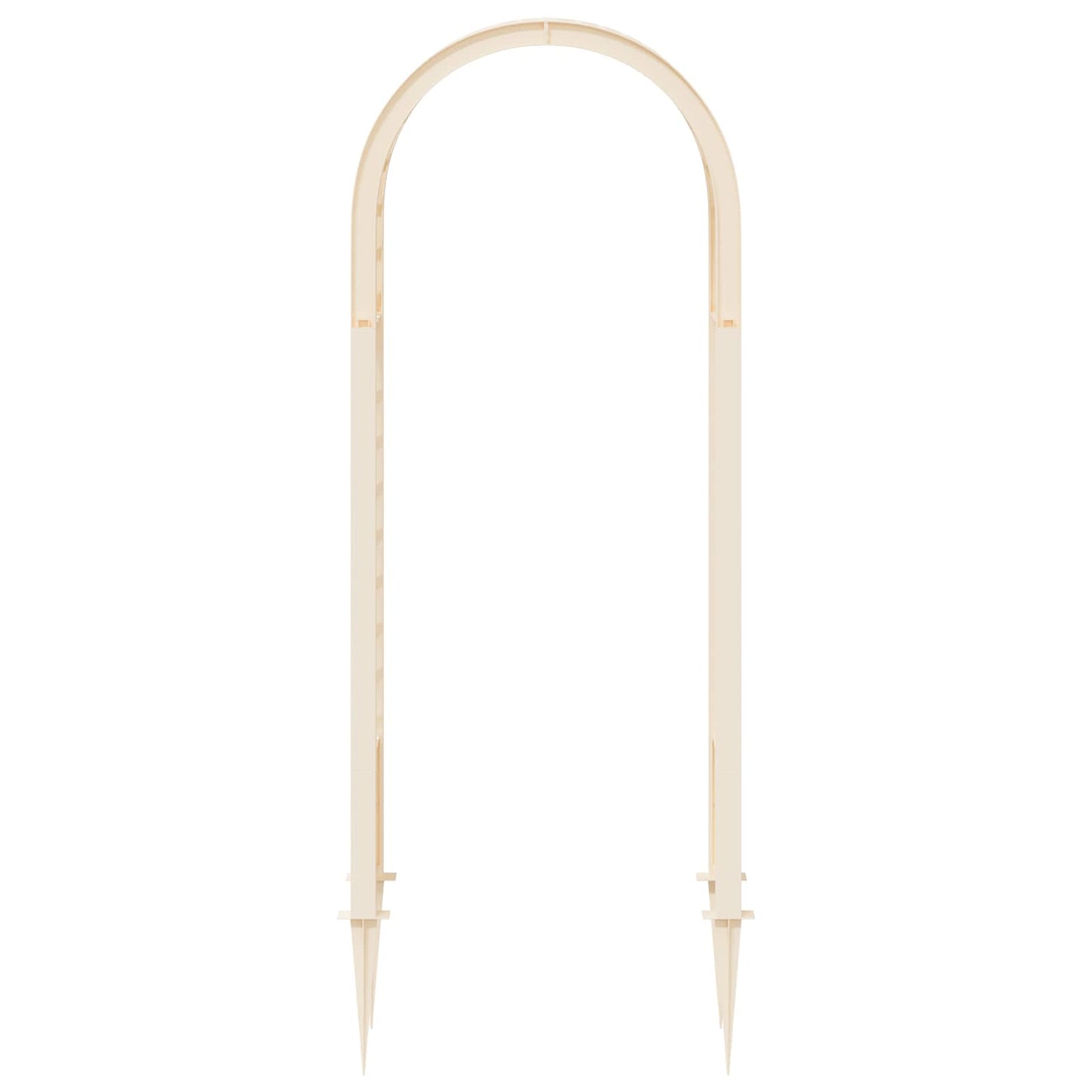 Rose Arch with Spikes White 97 x 43 x 218 cm PP