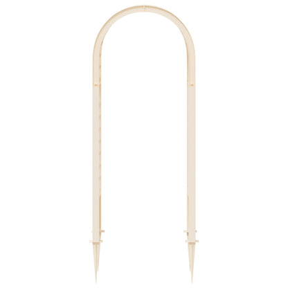 Rose Arch with Spikes White 97 x 43 x 218 cm PP