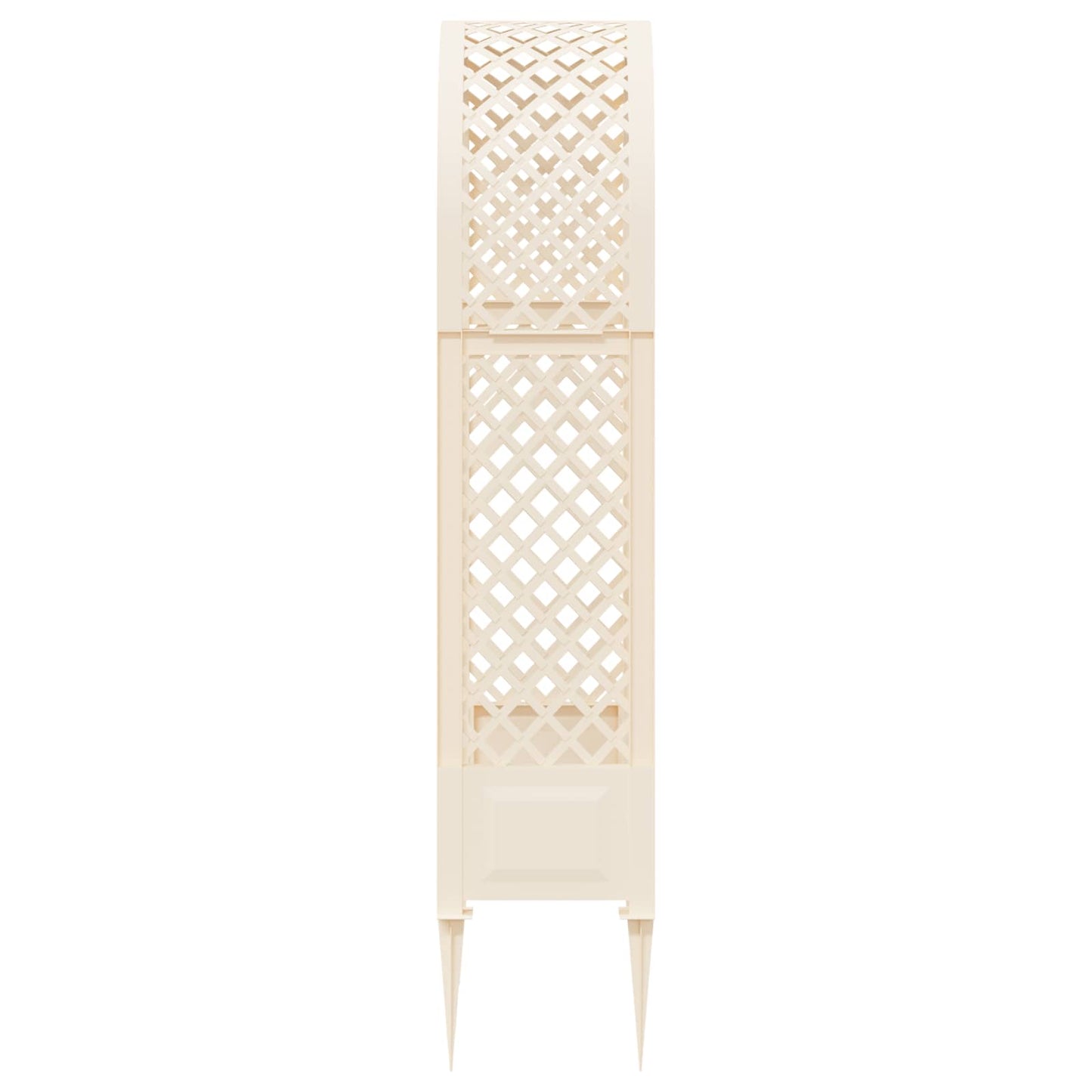 Rose Arch with Spikes White 97 x 43 x 218 cm PP