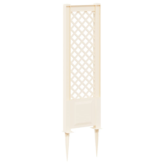Trellis with Spike PP White