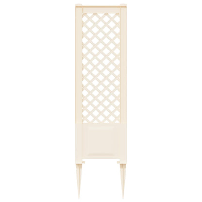 Trellis with Spike White 43 x 6 x 165 cm PP