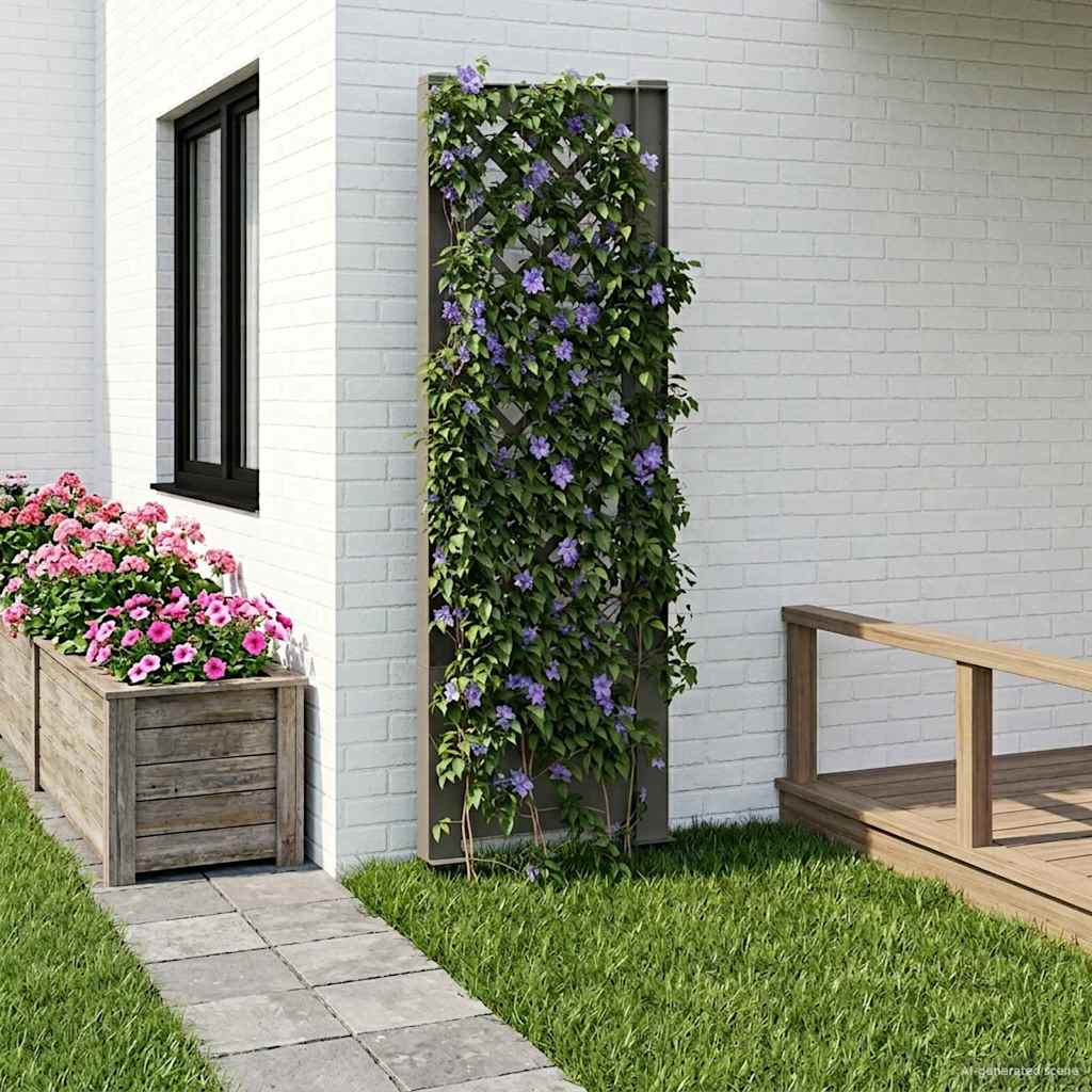 Trellis with Spike PP Grey