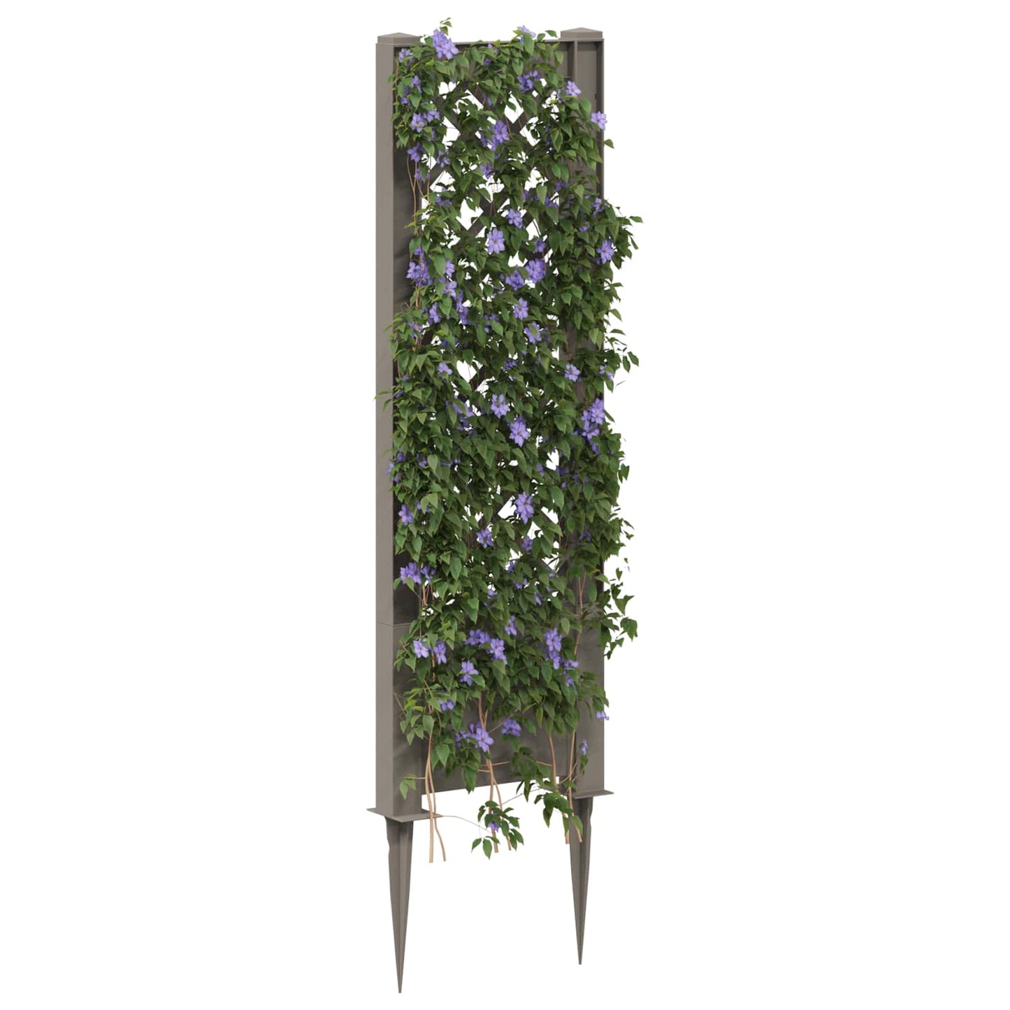 Trellis with Spike Grey 43 x 6 x 165 cm PP