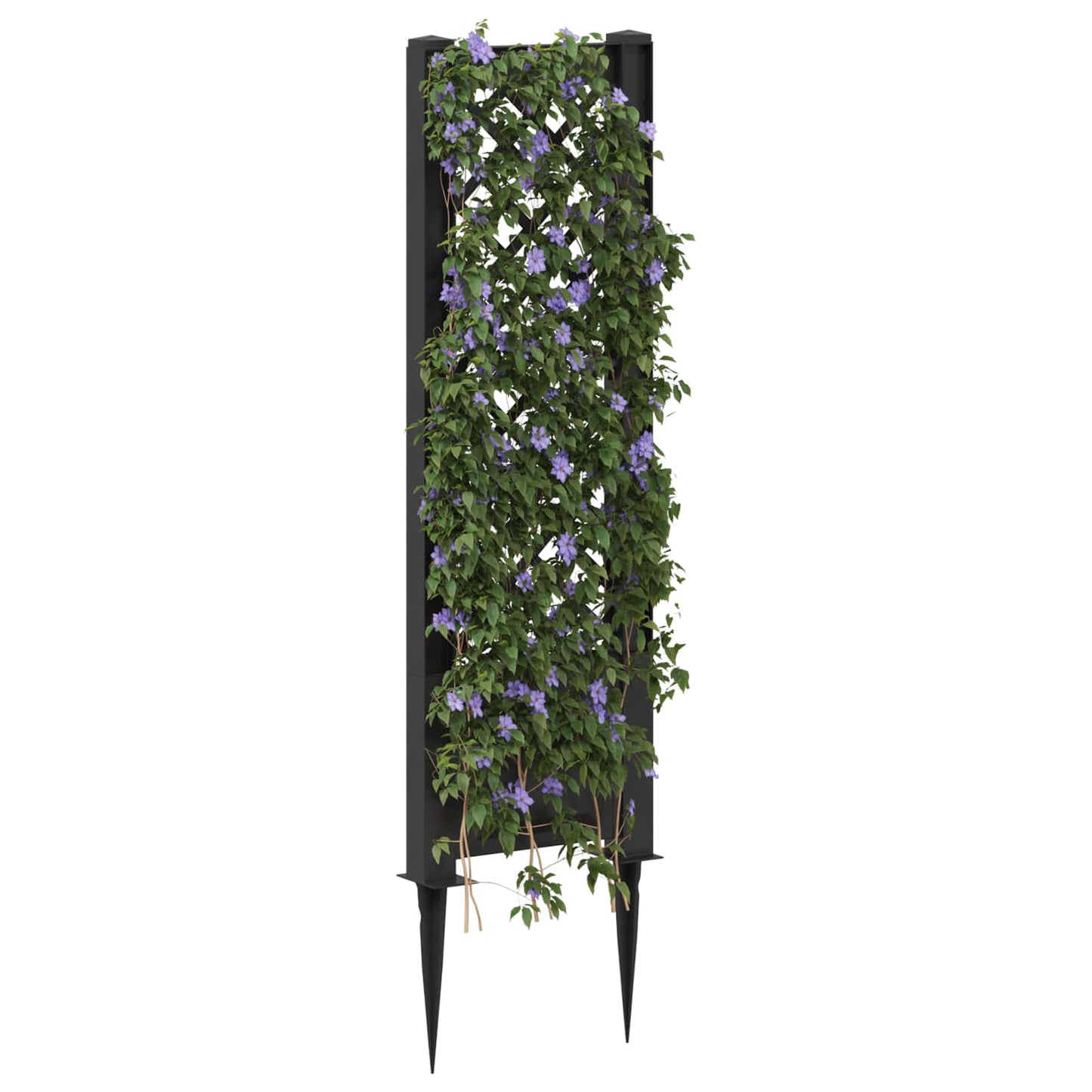Trellis with Spike Anthracite 43 x 6 x 165 cm PP
