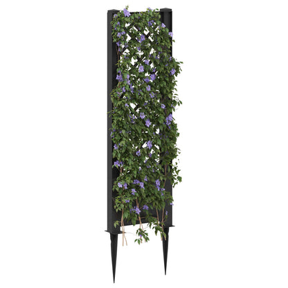 Trellis with Spike Anthracite 43 x 6 x 165 cm PP