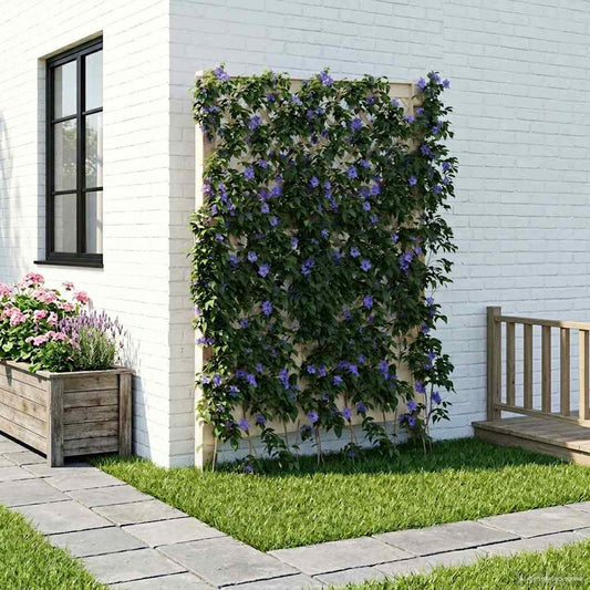 Trellis with Spike PP White