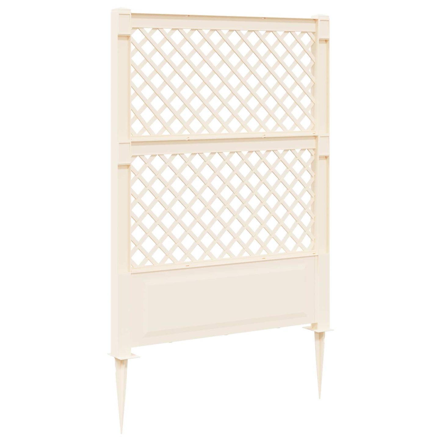 Trellis with Spike White 99 x 6 x 165 cm PP