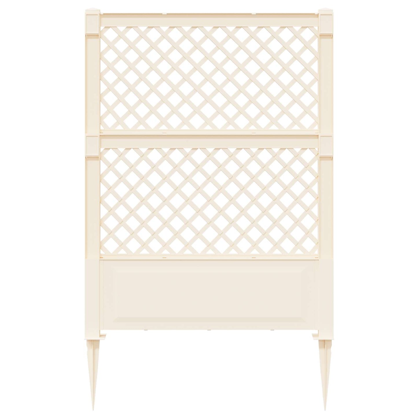 Trellis with Spike White 99 x 6 x 165 cm PP