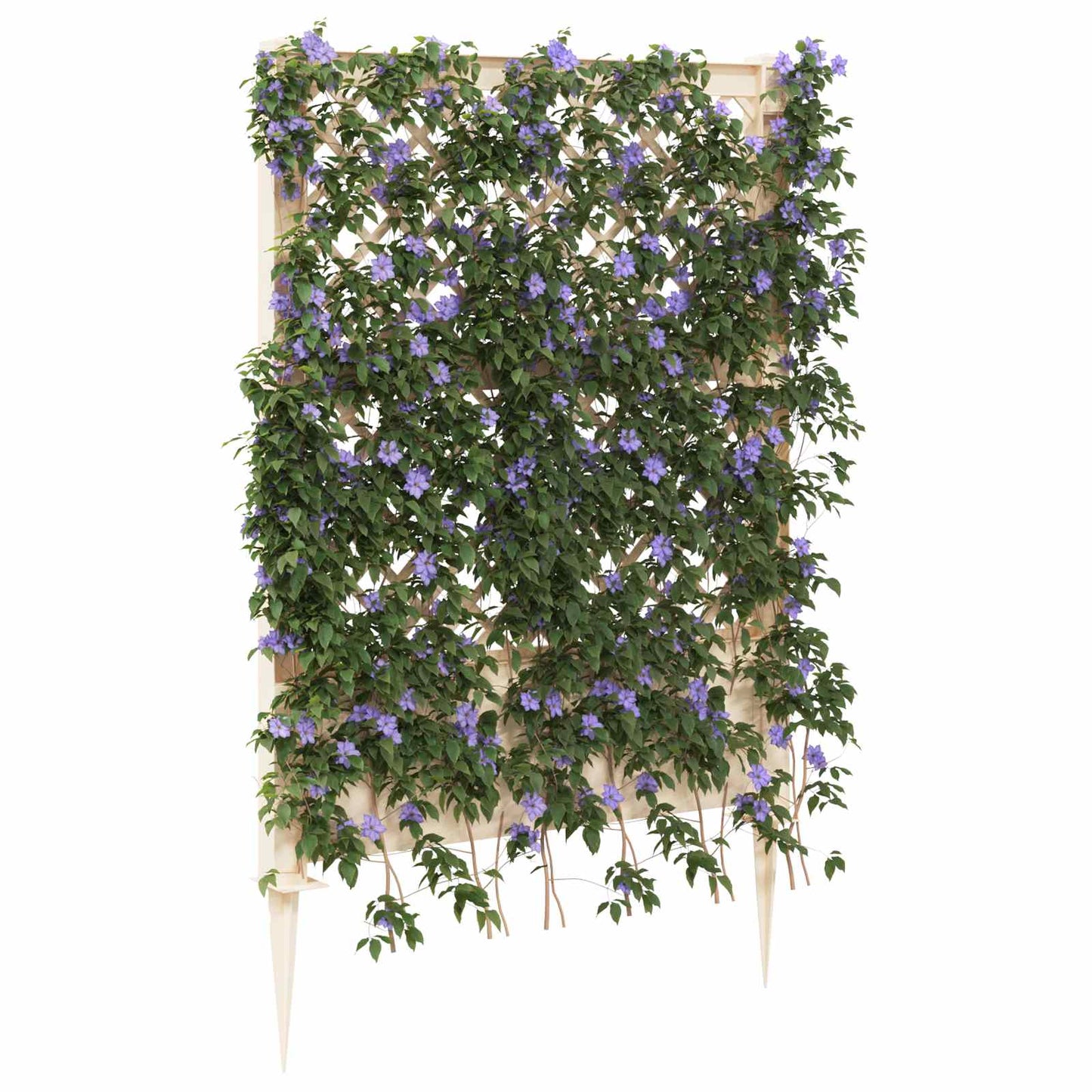 Trellis with Spike White 99 x 6 x 165 cm PP