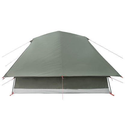 Family Tent with Rainfly Water-resistant 10-Person Army Green