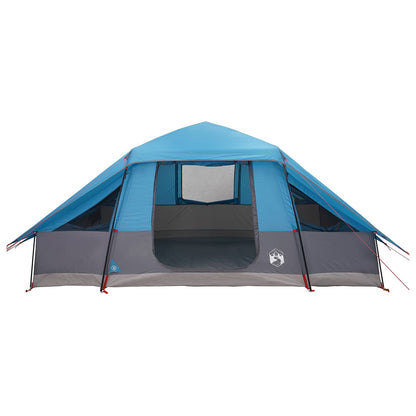 Family Tent with Rainfly Water-resistant 6-Person Blue