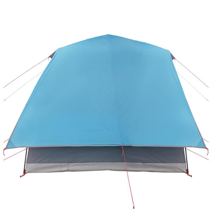 Family Tent with Rainfly Water-resistant 6-Person Blue