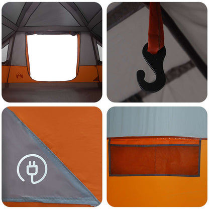 Family Tent with Rainfly Water-resistant 6-Person