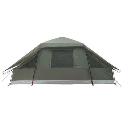 Family Tent with Rainfly Water-resistant 6-Person Army Green