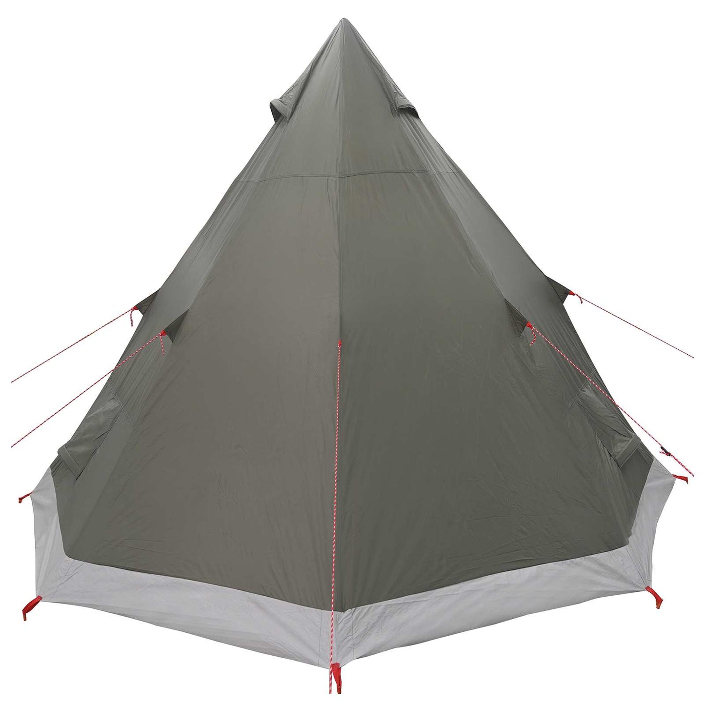 Tipi Tent Water-Resistant 3-Person Army Green