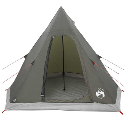 Tipi Tent Water-Resistant 3-Person Army Green