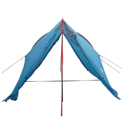Canopy Tent Water-Resistant Blue 185T Polyester with PU Coating