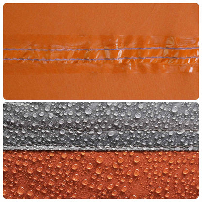 Canopy Tent Water-Resistant Grey and Orange