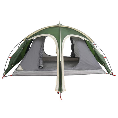 Trekking Tent with Rainfly Water-Resistant 2-Person Green