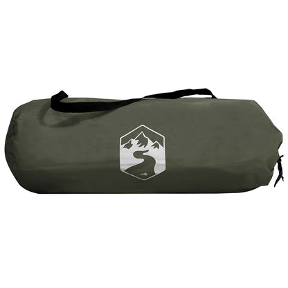 Trekking Tent with Rainfly Water-Resistant 2-Person Army Green