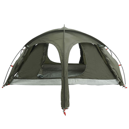 Trekking Tent with Rainfly Water-Resistant 2-Person Army Green