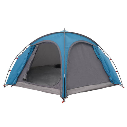 Trekking Tent with Rainfly Water-Resistant 3-Person Blue