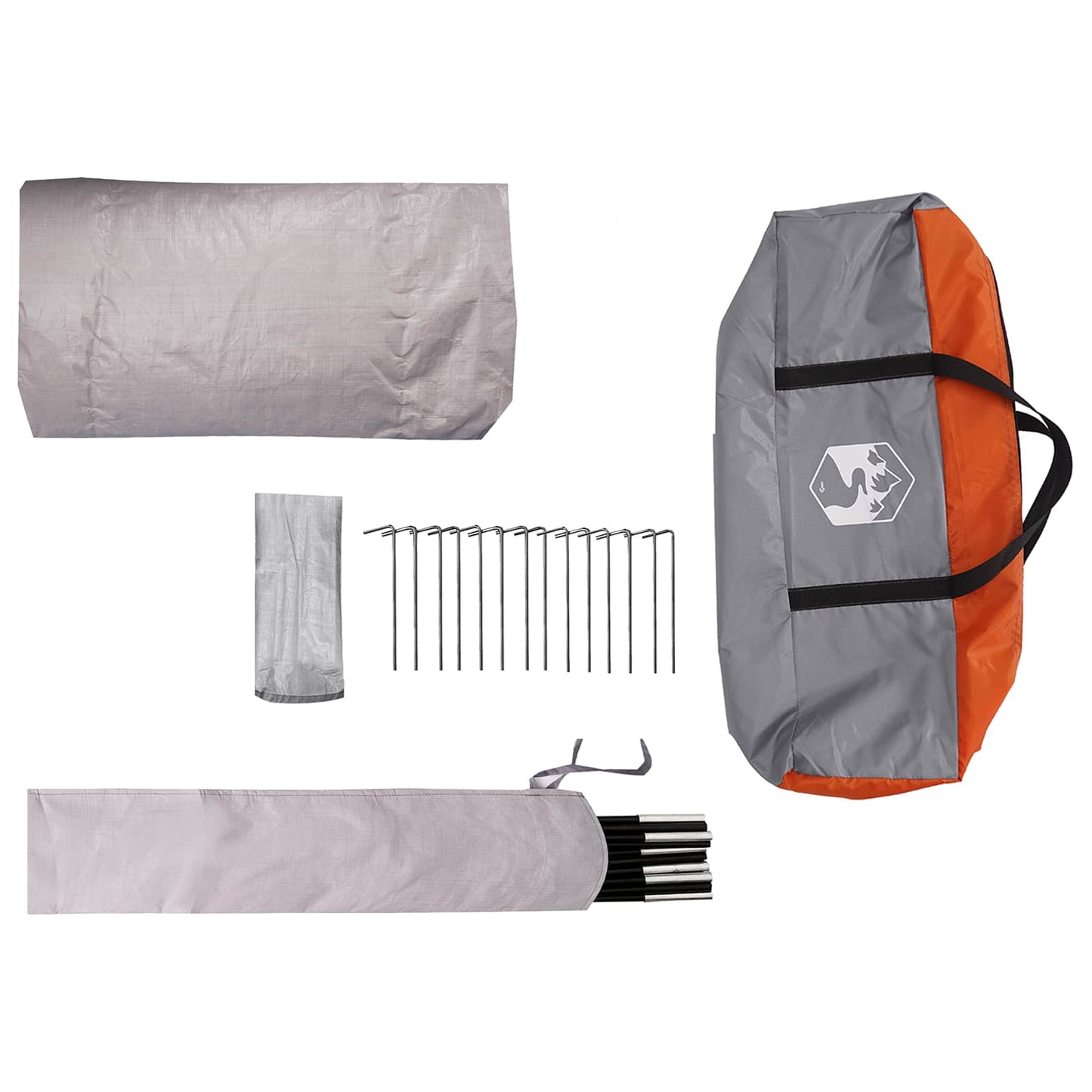 Trekking Tent with Rainfly Water-Resistant 3-Person