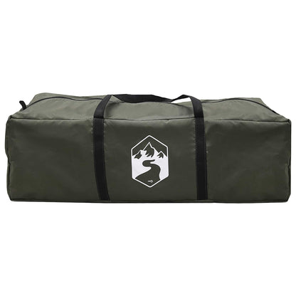 Trekking Tent with Rainfly Water-Resistant 3-Person Army Green