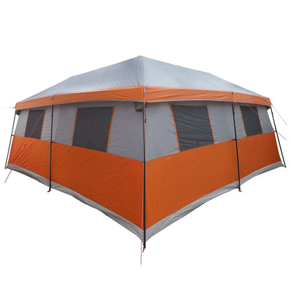 Family Tent with Rainfly Water-Resistant 14-Person