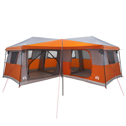 Family Tent with Rainfly Water-Resistant 14-Person