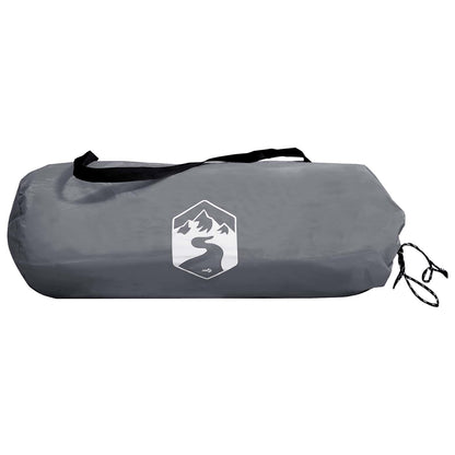 Hiking Tent Water-Resistant 2-Person Grey and Orange