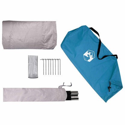 Hiking Tent Water-Resistant 1-Person Blue