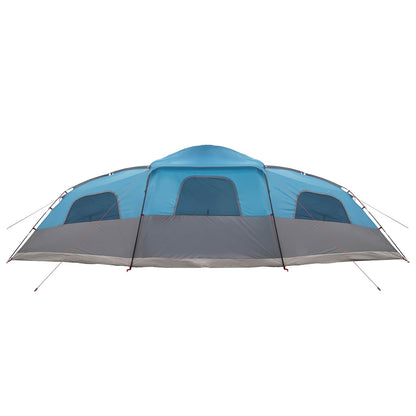 Family Tent with Rainfly Water-resistant 18-Person Blue