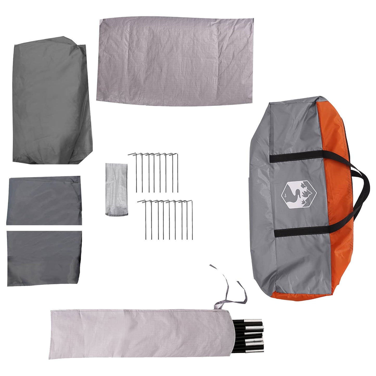 Family Tent with Rainfly Water-resistant 18-Person