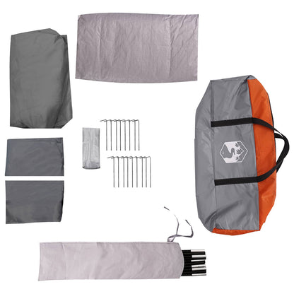 Family Tent with Rainfly Water-resistant 18-Person